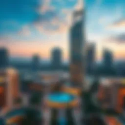 A breathtaking view of Akoya by DAMAC showcasing its architectural beauty