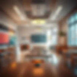 An inspiring classroom environment at Al Ghaf School