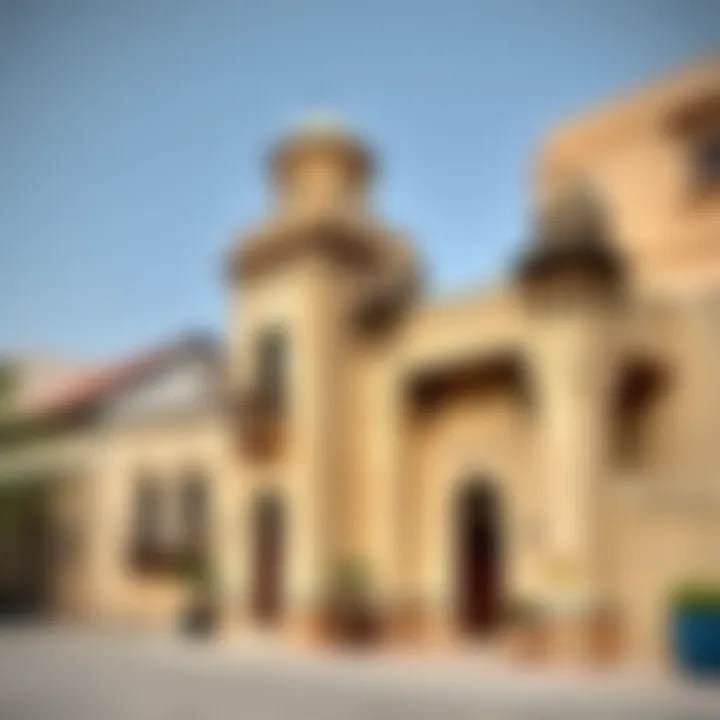 Traditional architecture in Al Fahidi Historical Neighborhood