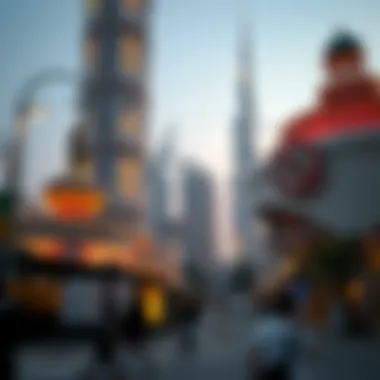 Cultural Significance of Al Dhabi Tower Cultural landmarks surrounding Al Dhabi Tower highlighting community life