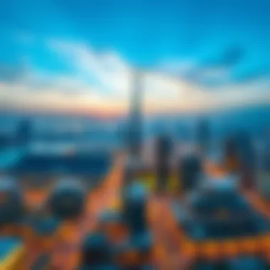 Panoramic skyline view highlighting Dubai Silicon Oasis amid the city