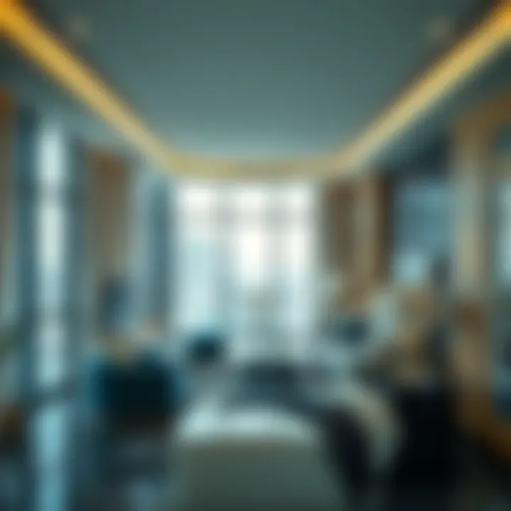 Luxurious interior of a residence within the Elite Tower