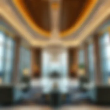 Interior of Emaar Opera Grand Elegant interior showcasing luxury living spaces