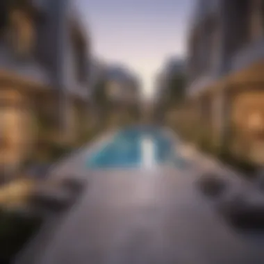 Modern residential development in Al Furjan reflecting contemporary lifestyle