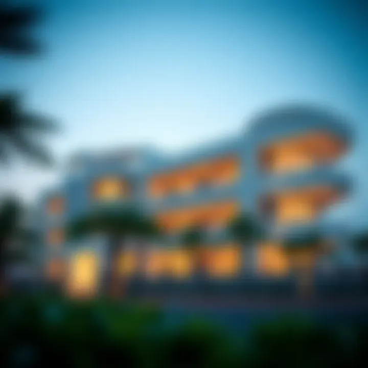 Modern architecture of Al Hawail Residence