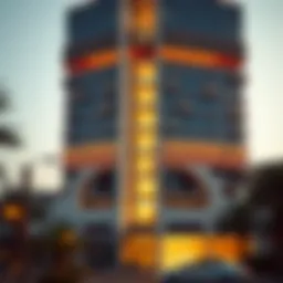 Architectural view of Al Thuraya Building