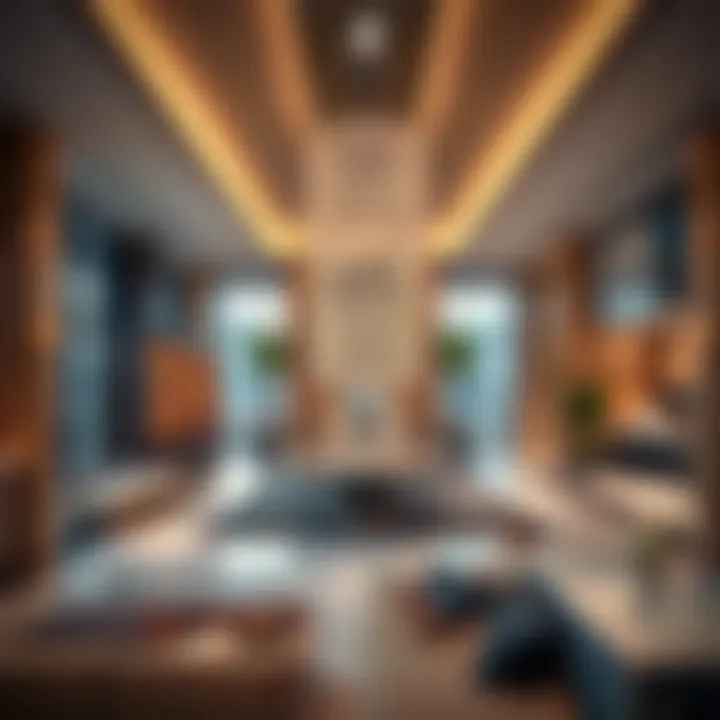 Interior amenities of Al Thuraya Building