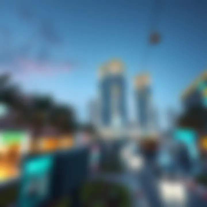 Surrounding tech community of Dubai Silicon Oasis