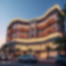 Architectural design of Al Wasl Building