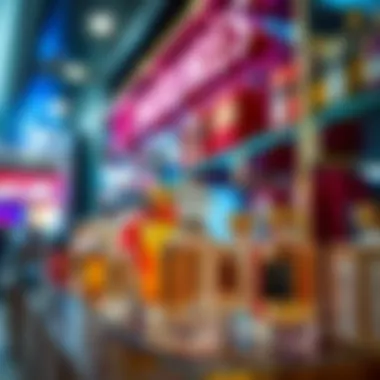 Wide selection of luxury perfumes available at Dubai Duty Free