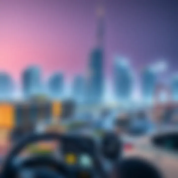 Visual representation of the economic activities and logistics within Dubai World Central