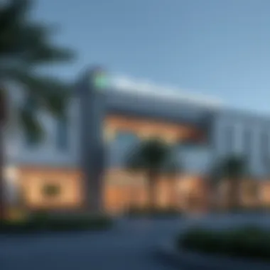 Medcare Al Khawaneej Facility Exterior Exterior view of Medcare Al Khawaneej healthcare facility