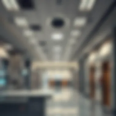 State-of-the-Art Healthcare Facility Interior of a healthcare facility highlighting advanced medical technology