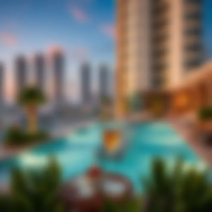 Luxury amenities available in Merano Tower for residents