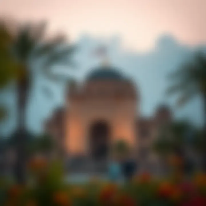 Historical landmarks within Mushrif Park's boundaries