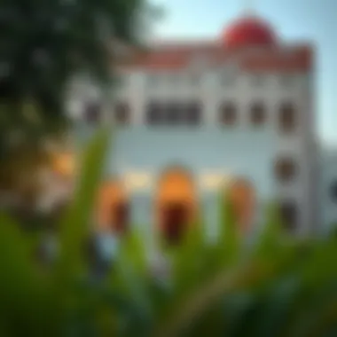 Community Life Surrounding the Obaidullah Building Community members engaging in activities around the Obaidullah Building