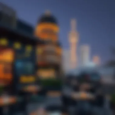 Local attractions and dining options in Rove Jafiliya