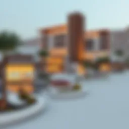 Scenic view of Silver Sands in Mankhool showcasing modern architecture
