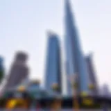 Architectural Marvel of the Sky Tower Sky Tower Dubai showcasing its breathtaking architecture