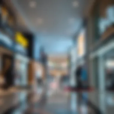 Interior view highlighting the vibrant retail spaces within the mall