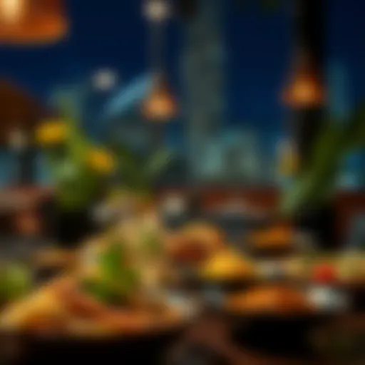 A vibrant spread of traditional and modern dishes at Lezzet