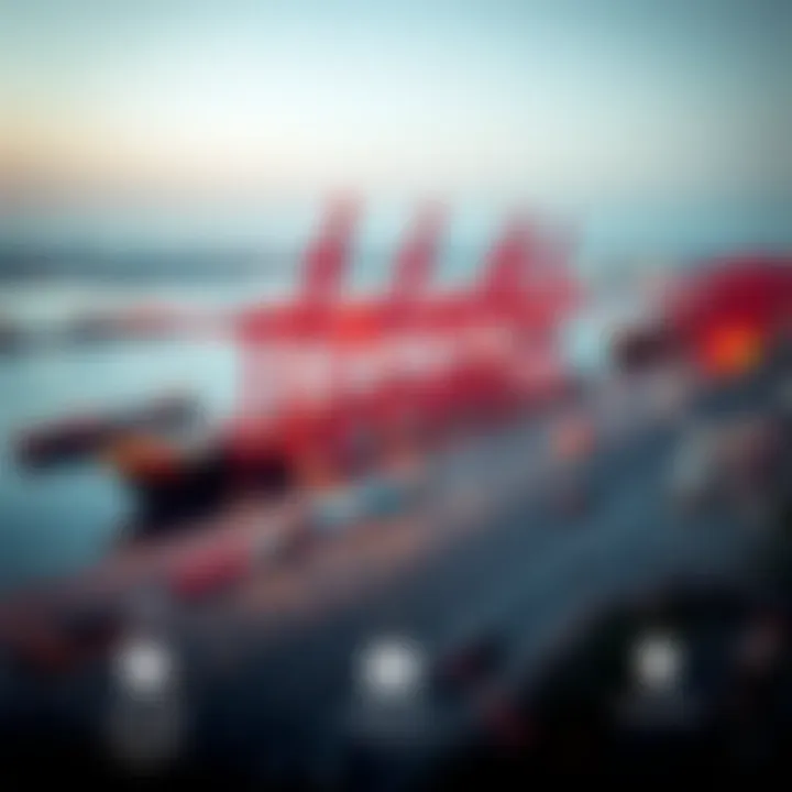 Infographic displaying services offered at Jebel Ali Port