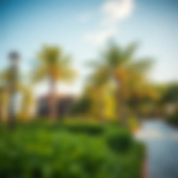 Recreational park in Majan offering green spaces