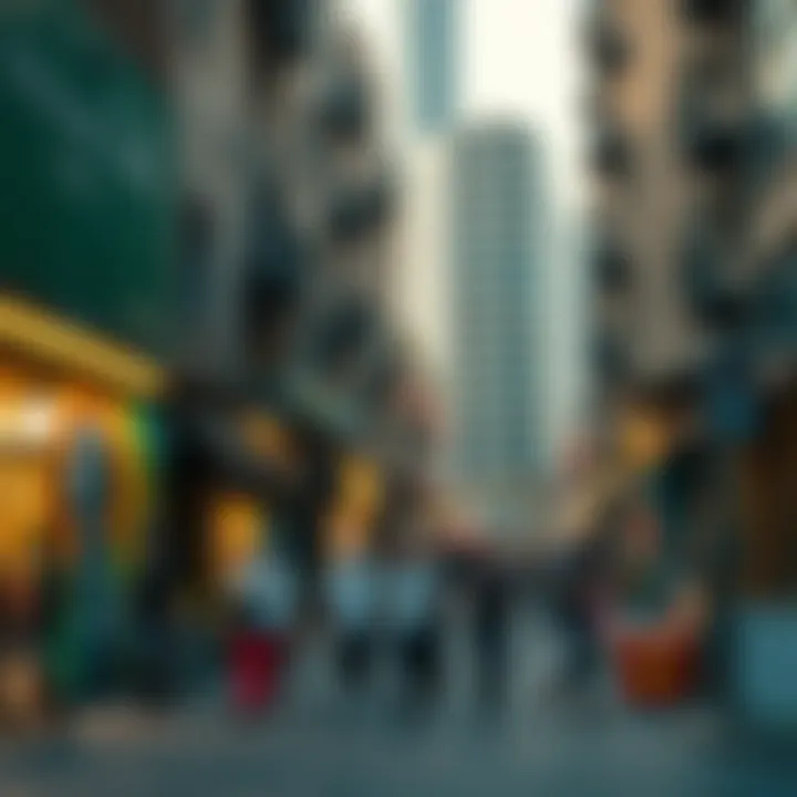 Dynamic street art and cultural events in the Dubai Design District