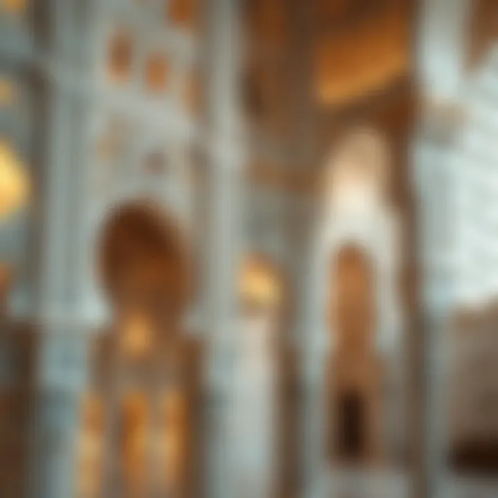 Architectural detail of Wasl Ivory showcasing intricate designs