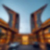 Architectural Marvel of The Wings Stunning architectural design of The Wings in Arjan, Dubai