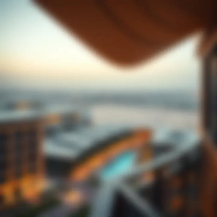 Panoramic view of The Wings and its surroundings in Arjan