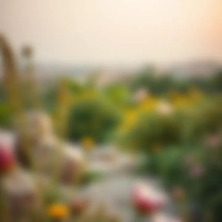 Ecological landscape of Ras Al Khor featuring native flora