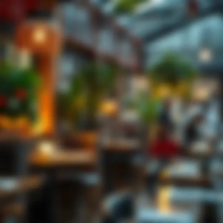 Sustainable practices highlighted in the restaurant