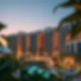 A panoramic view of Hala Residence showcasing its architectural elegance.