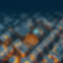 Aerial view of MAG 510 showcasing its modern architecture