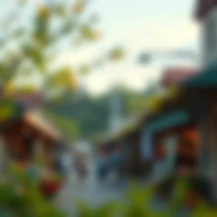 Vibrant community marketplace