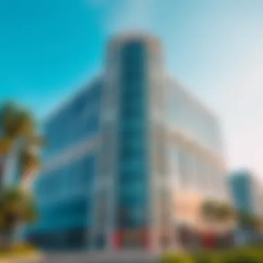 Stunning facade of the Noor Al Safa Building showcasing modern design elements