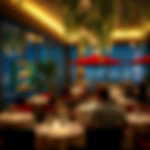 Vibrant dining ambiance at Oregano Al Furjan