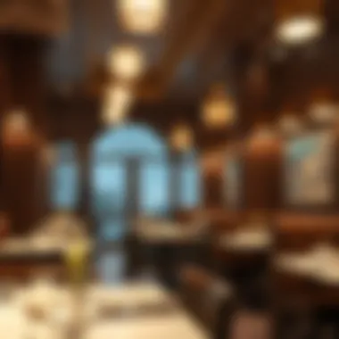 Interior ambiance of Pak Jinnah Restaurant