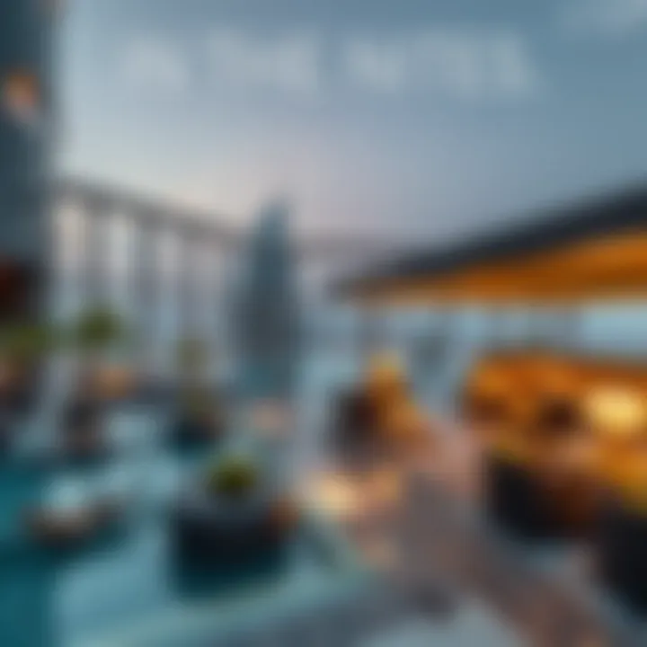 Luxurious amenities available within The Dome Tower for residents