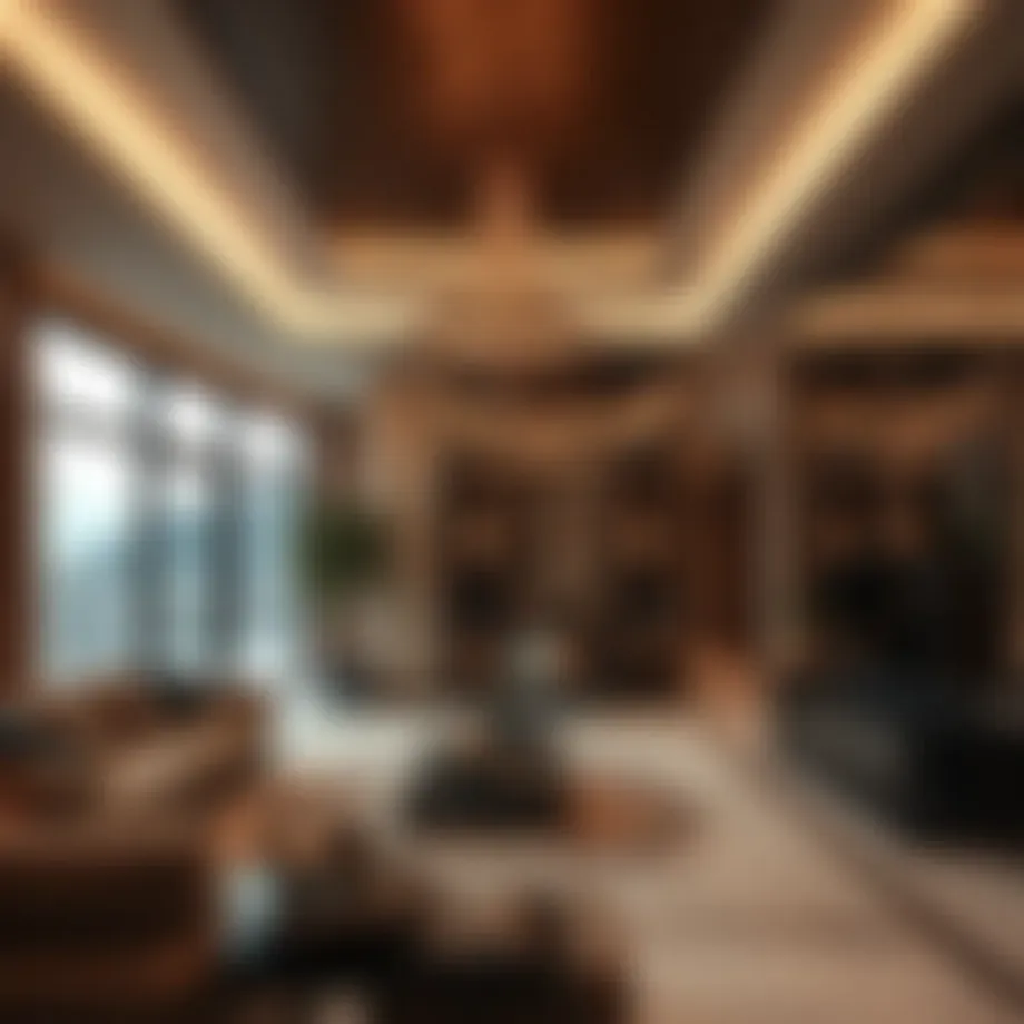 Luxurious interior of Vezul Residence showcasing elegant design