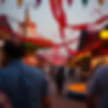 Vibrant cultural festival showcasing Dubai's traditions