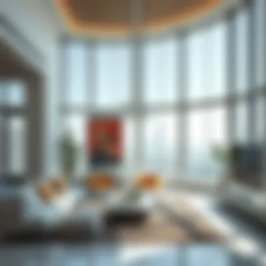 Interior design elements that reflect sustainable living in Wasl Crystal IV