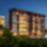 Stunning exterior view of Wasl Samari Residence showcasing modern architecture