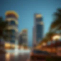 Iconic architecture of Wasl Trio